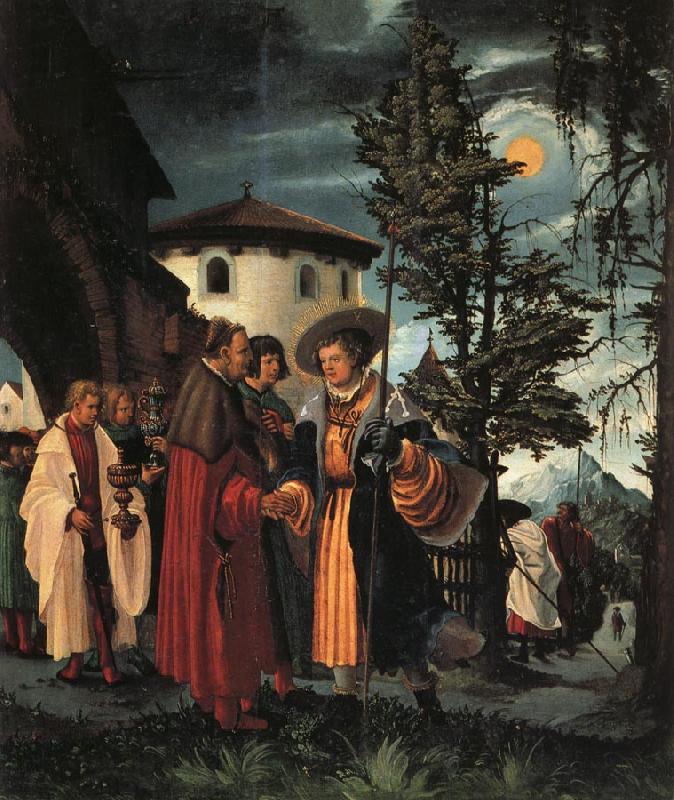 Albrecht Altdorfer The Departure of St.Florian oil painting picture